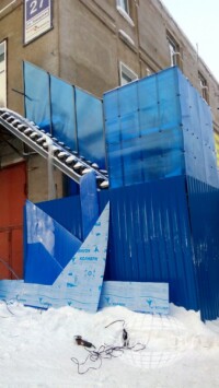 Лестница 2 - в работе